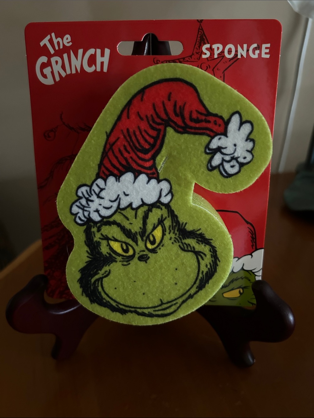 Grinch Holiday Sponge